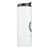 Create Your Own Intel Monogram With Laurel wreaths Thermosbeker (Gedraaid links)