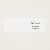 Create your own Jewelry Earring Display Cards (Devant)