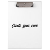 Create your own klembord (Voorkant)