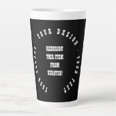 Create Your Own Latte Mok (Voorkant)