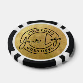 Create Your Own Logo Gold Poker Chips (Enkel)