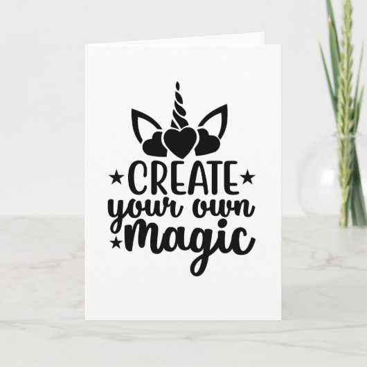 Create your own magic kaart (Voorkant)