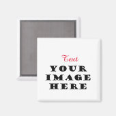 Create your own magneet (Voorkant / Achterkant)