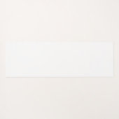 Create Your Own Minimalist Simple Modern Yogamat (Achterkant (horizontaal))