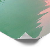 Create Your Own Motivational Quote- Lake-Mountain Poster (Hoek)