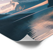 Create Your Own Motivational Quote-Serene Mountain Poster (Hoek)