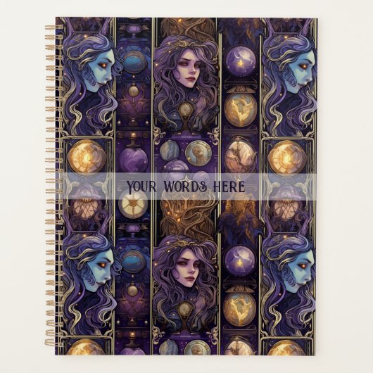 Create Your Own Mystical Goddesses Occult Planner (Voorkant)