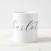 Create your own Name Mug Extra Grote Beker (Voorkant)