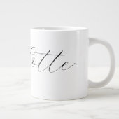 Create your own Name Mug Extra Grote Beker (Rechts)