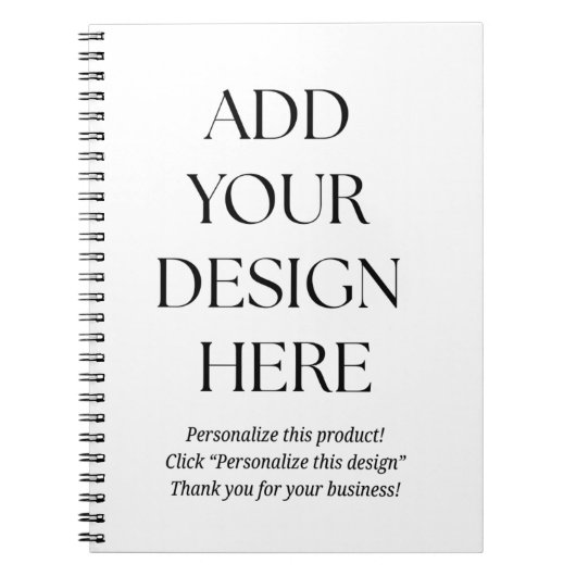 Create Your Own Notebook Notitieboek (Voorkant)