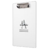 Create Your Own Personalize Monogram Klembord (Links)