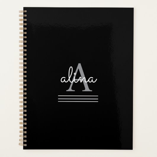 Create Your Own Personalize Monogram Spiral  (Devant)