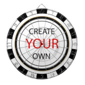Create Your Own - Personalized, branded / Custom Dartbord (Voorkant)