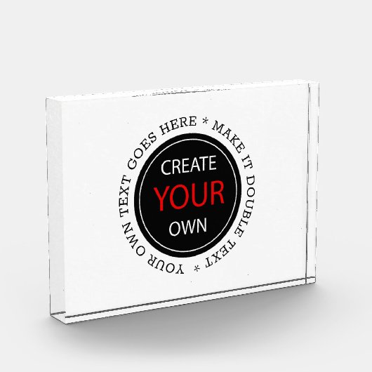 Create Your Own - Personalized, branded / Custom Fotoblokken (Links)