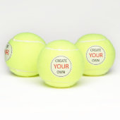 Create Your Own - Personalized, branded / Custom Tennisballen (Multi)