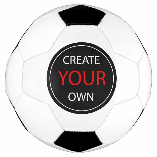 Create Your Own - Personalized, branded / Custom Voetbal (Voorkant)