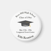Create Your Own Personalized Class Reunion Magnet Magneet (Voorkant)