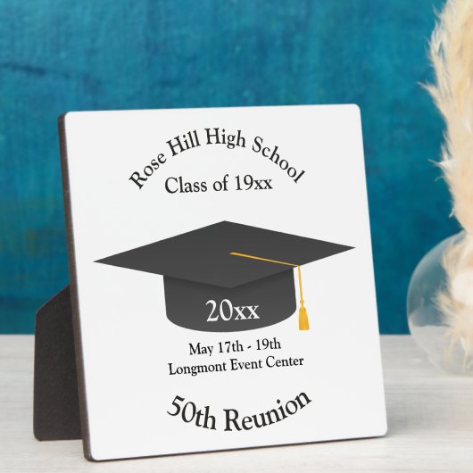 Create Your Own Personalized Class Reunion Sign Fotoplaat
