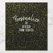 Create Your Own Personalized Custom Wijn Etiket (Enkel label)