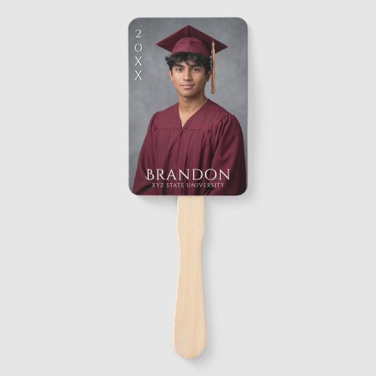 Create Your Own Personalized Graduation Photo  Handwaaier (Voorkant)