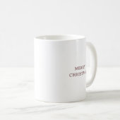 Create Your Own Personalized Name Christmas Mug Koffiemok (Voorkant rechts)