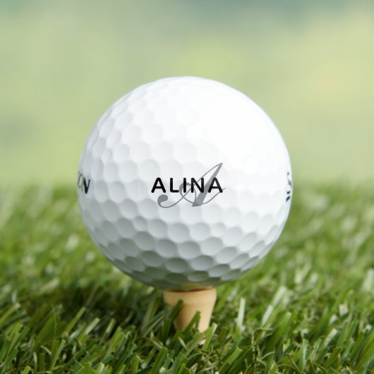 Create Your Own Personalized Name Monogram Golfballen (Insitu Shirt)