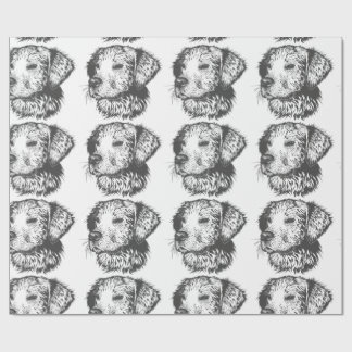 Create Your Own Pet Dog Customized Cadeaupapier