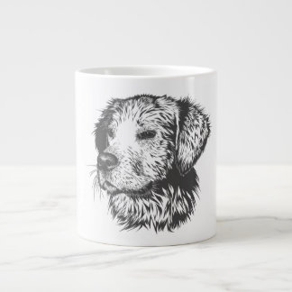 Create Your Own Pet Dog Customized Extra Grote Beker