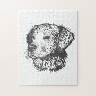Create Your Own Pet Dog Customized Legpuzzel