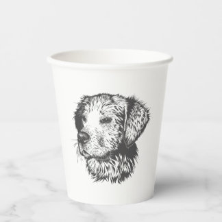 Create Your Own Pet Dog Customized Papieren Bekers