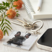 Create Your Own Pet Photo Sleutelhanger (Voorkant Rechts)