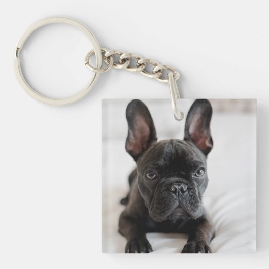 Create Your Own Pet Photo Sleutelhanger (Voorkant)