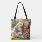 Create Your Own Pet Tote Bag – Add 2 Custom Photos (Dos)