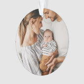 Create Your Own Photo Custom Pic Double Sided Ornament (voorkant)