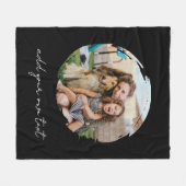 Create Your Own Photo Fleece Deken (Voorkant (Horizontaal))