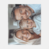 Create Your Own Photo Fleece Deken (Voorkant)