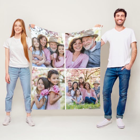 Create your Own Photo Fleece Deken (In situ)
