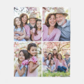 Create your Own Photo Fleece Deken (Voorkant)
