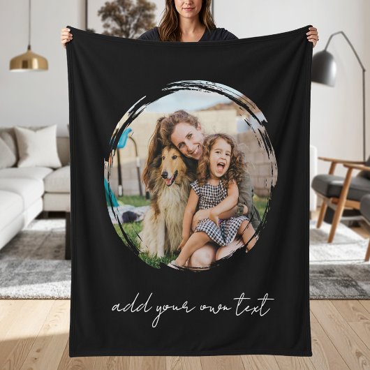 Create Your Own Photo Fleece Deken