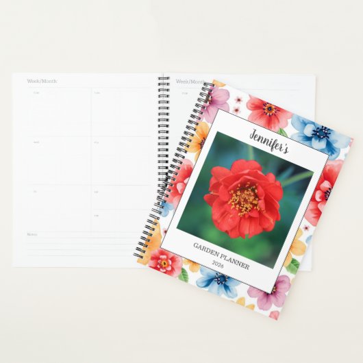 Create your own photo floral pattern garden (Devant avec enveloppe)