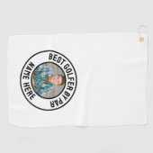 Create your Own Photo Golfhanddoek (Horizontaal)