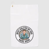 Create your Own Photo Golfhanddoek (Voorkant)