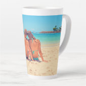 Create Your Own Photo Latte Mug Gift (Angle droit)