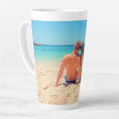 Create Your Own Photo Latte Mug Gift (Angle gauche)