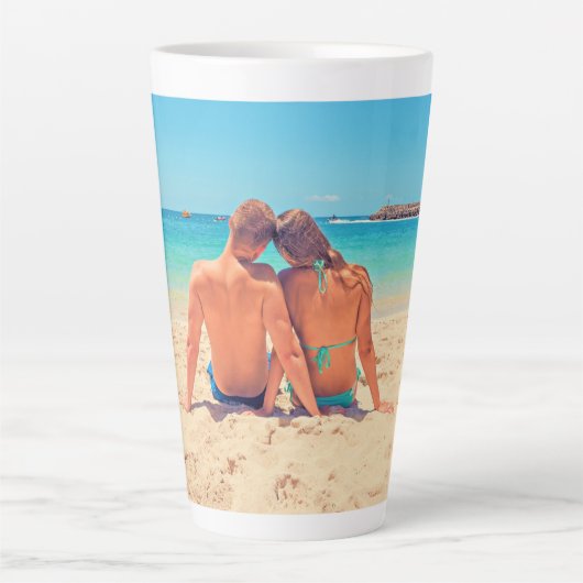 Create Your Own Photo Latte Mug Gift (Devant)
