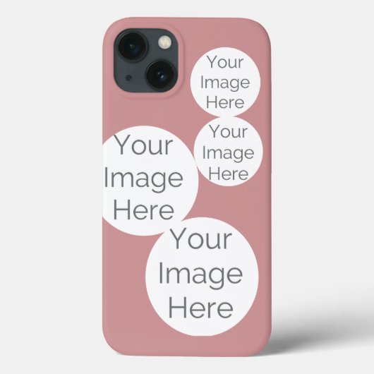 create your own photo phone case pink 11pro (Achterkant)