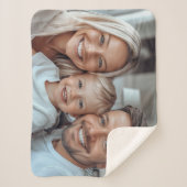 Create Your Own Photo Sherpa Deken (Voorkant)