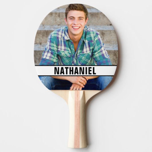Create your Own Photo Tafeltennisbatje (Voorkant)