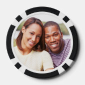 Create Your Own Photo Wedding Poker Chips (Achterkant)