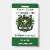 Create Your Own Pickleball Tournament Badge (Avant)